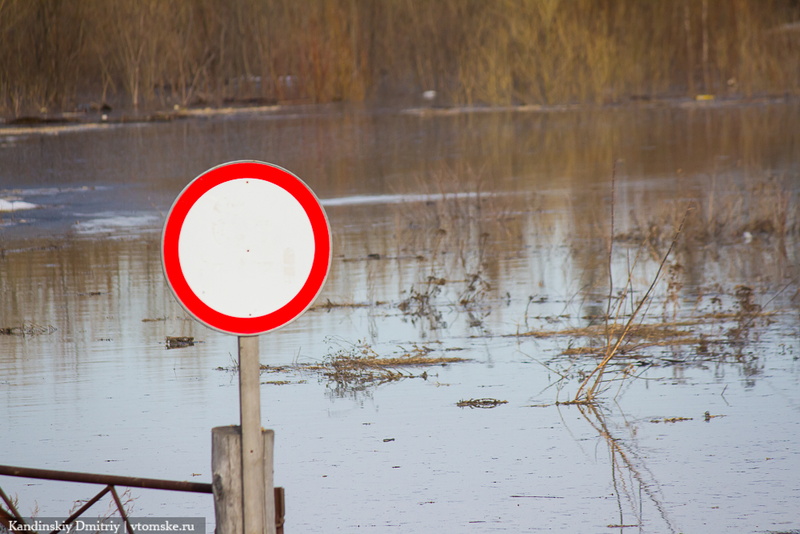 Уровень воды в Ушайке в районе Заварзино поднялся на 70 сантиметров