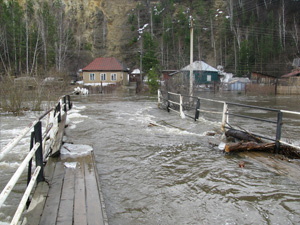 Уровень воды в Томи продолжает расти