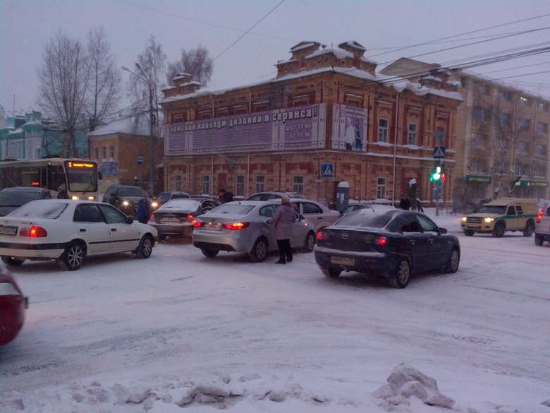 В городе произошло уже почти 50 ДТП