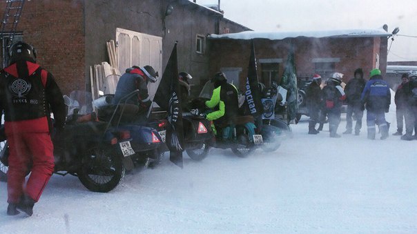 Томские байкеры организовали пробег на мотоциклах с колясками до Парабели