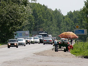 На ремонт трассы Томск-Новосибирск было потрачено 60 миллионов рублей