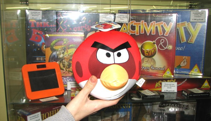 Angry Birds в Томске! Игрушки, настольные игры и даже вертолет (фото)