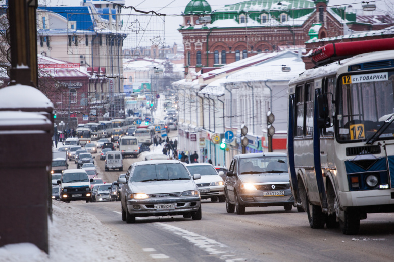 Город рассчитывает улучшить движение в центре правильной разметкой