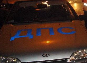 Патрульный автомобиль ДПС попал в аварию на проспекте Фрунзе