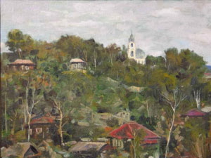 картина А. Кнехта «Мой Томск»