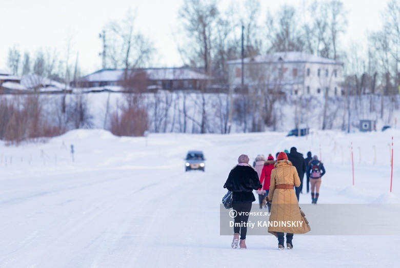 Транспортная нагрузка на переправах снизилась в Томской области из-за потепления
