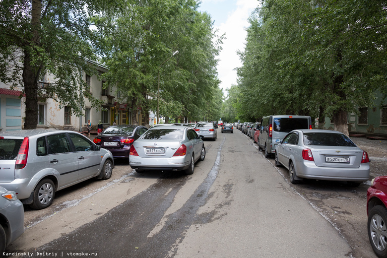 Ремонт улицы Дзержинского в Томске закончится позже из-за дождей