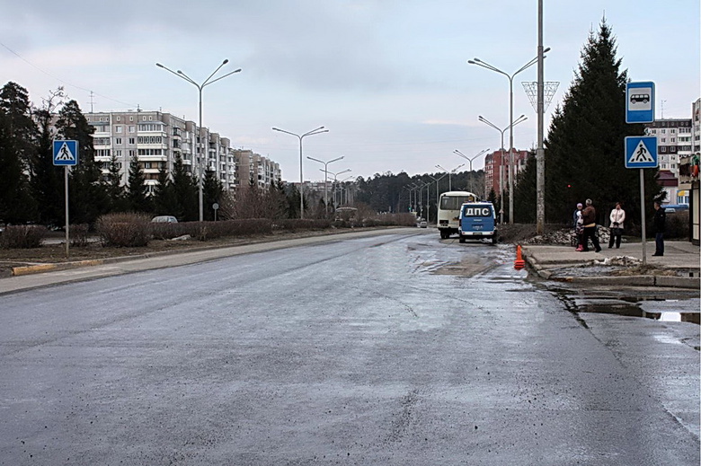 Пожилая северчанка выпала из маршрутки на остановке