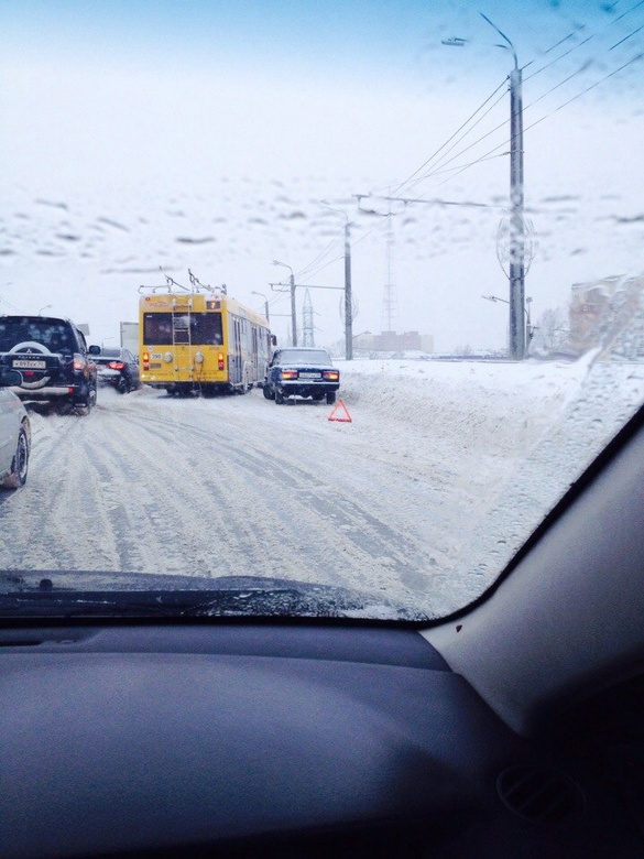 Утром в городе произошло уже 46 ДТП