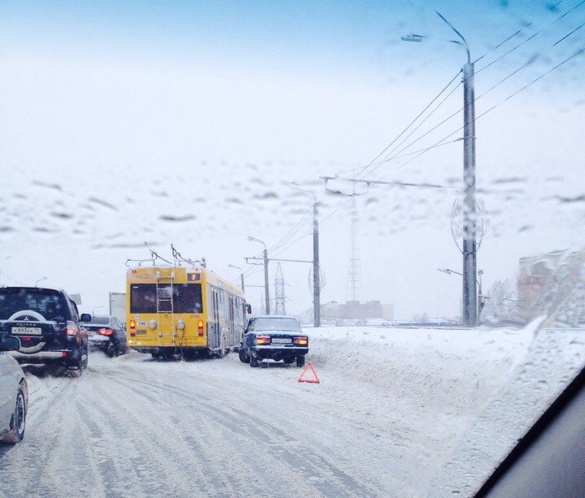 Утром в городе произошло уже 46 ДТП