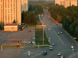 вид на Стрежевой