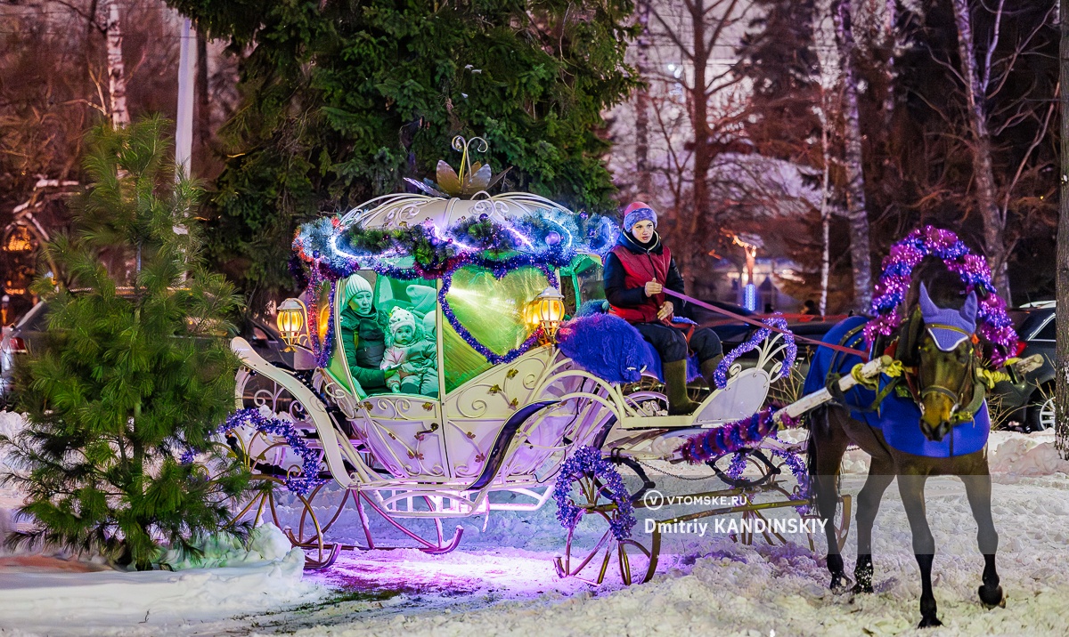 Прогноз погоды в Томске на 29-31 декабря, новогоднюю ночь и 1 января