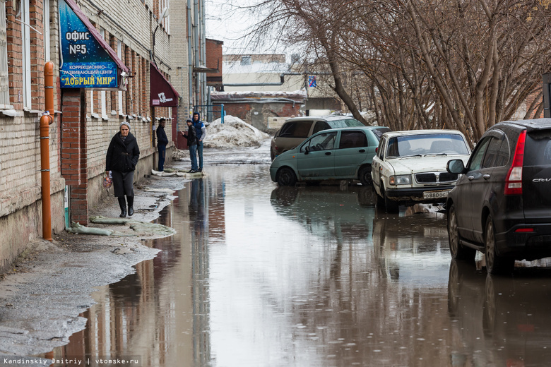 Синоптик: дожди будут идти в Томске всю неделю