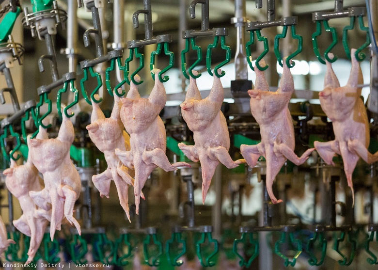 Более 600 тонн мяса птицы экспортировали в Китай из Томска в 2019г