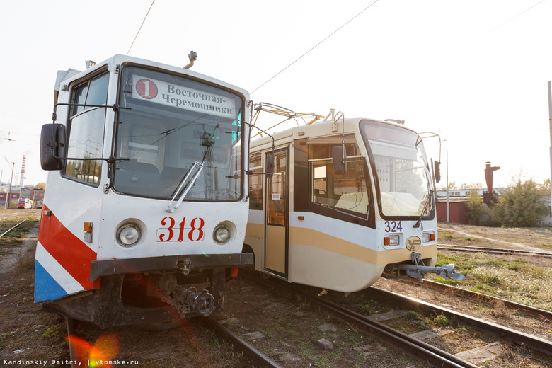 Трамваи возобновили движение после поломки на Батенькова в Томске