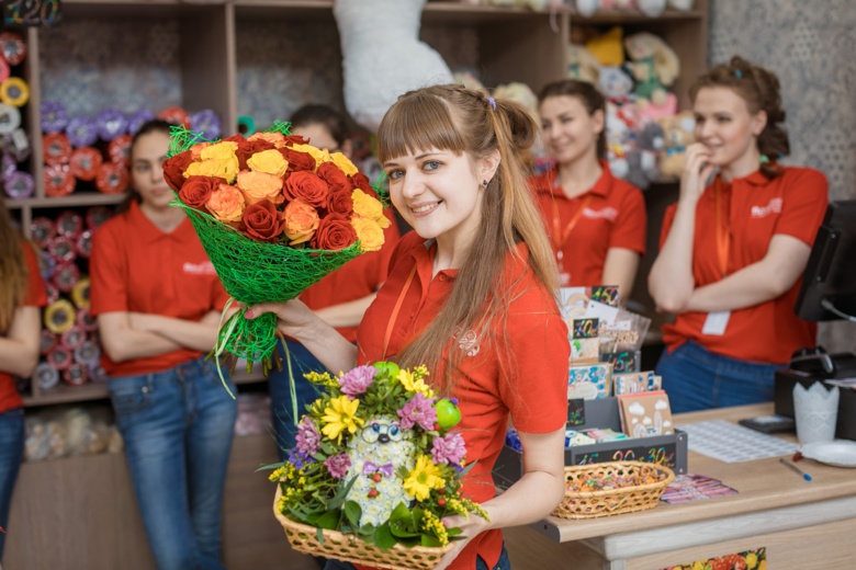 Лотерея и скидки до 50% ждут томичей на открытии цветочного салона «FLOraОПТ»