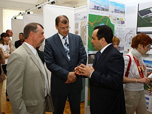 Николай Николайчук на Международном конкурсе архитектурных проектов, организованный ОАО «Томлесстрой»