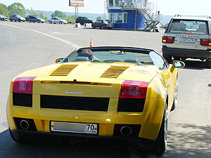 Lamborghini Gallardo в Томске