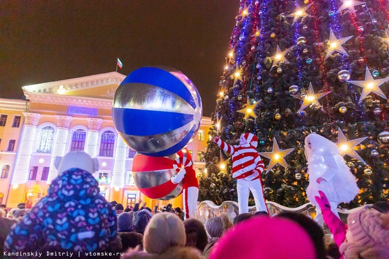 Концерт пройдет на Новособорной площади Томска в новогоднюю ночь