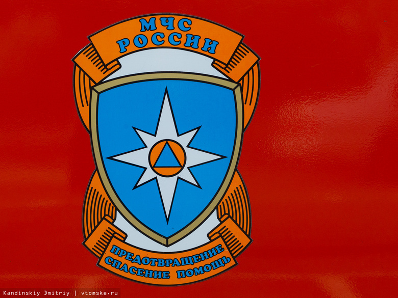 Сотрудники МЧС спасли женщину из горящего дома в Колпашево