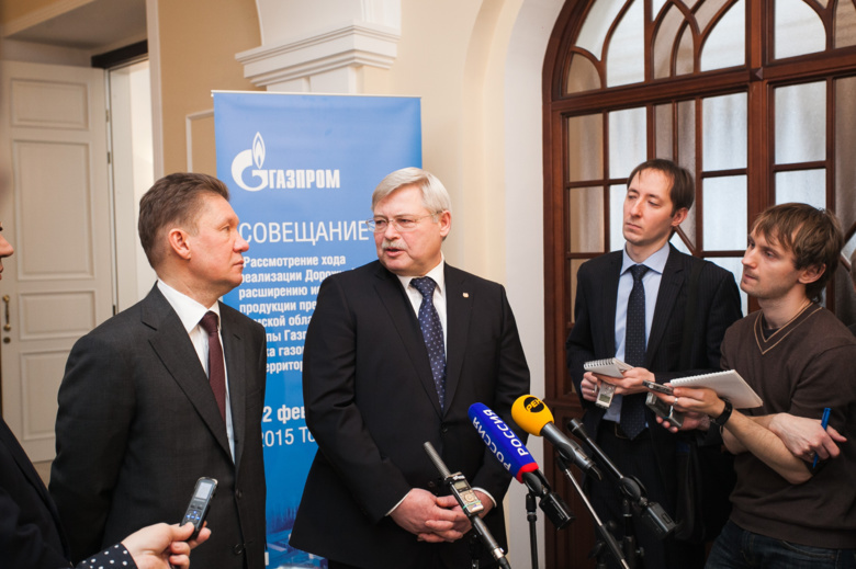 «Газпром» выделит 800 миллионов на газификацию региона в 2015 году