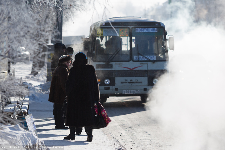 В новогоднюю ночь проезд в маршрутках Томска будет стоить 30 рублей
