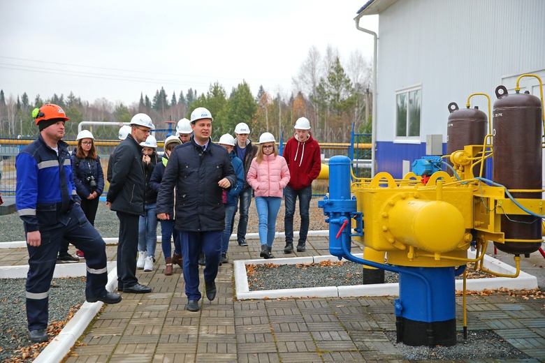 Студенты посетили учебный полигон «Газпром трансгаз Томск» на «Неделе без турникетов»