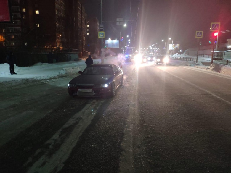 Nissan сбил пешехода на Комсомольском в Томске. Нужны очевидцы
