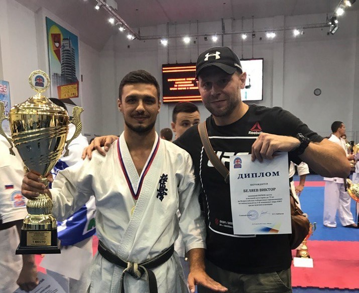 Томич стал чемпионом мира по киокусинкай