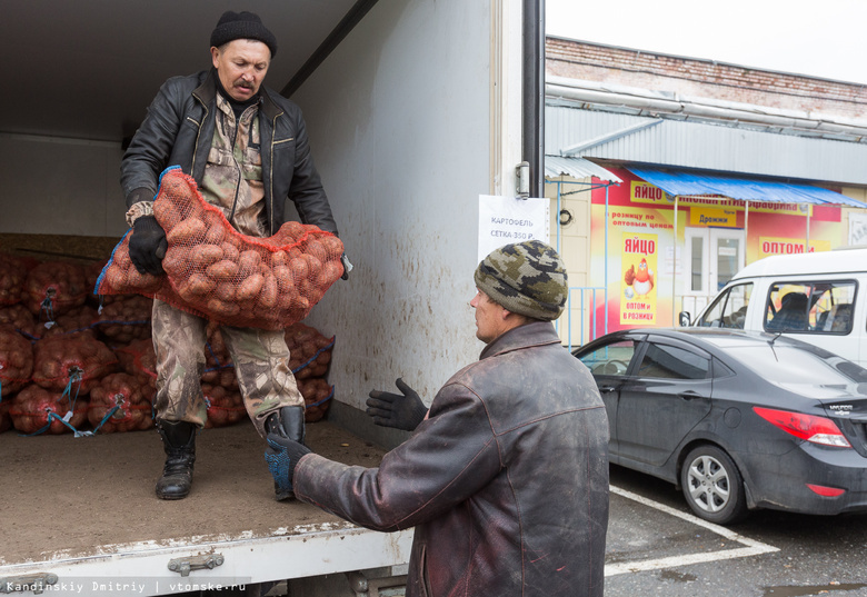 В 2016 году урожай картофеля в Томской области вырос на 15 %