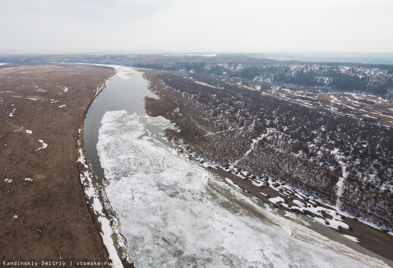 Подъем воды в Томи не превысит опасных отметок