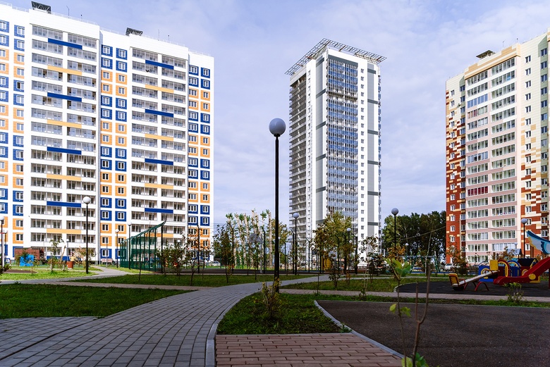 Строительство в мкр.Радонежский в Томске закончится в 2024г
