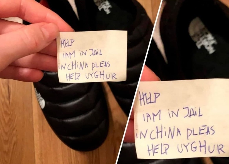 «Помогите, я в тюрьме»: житель Петербурга нашел в новых ботинках записку с посланием