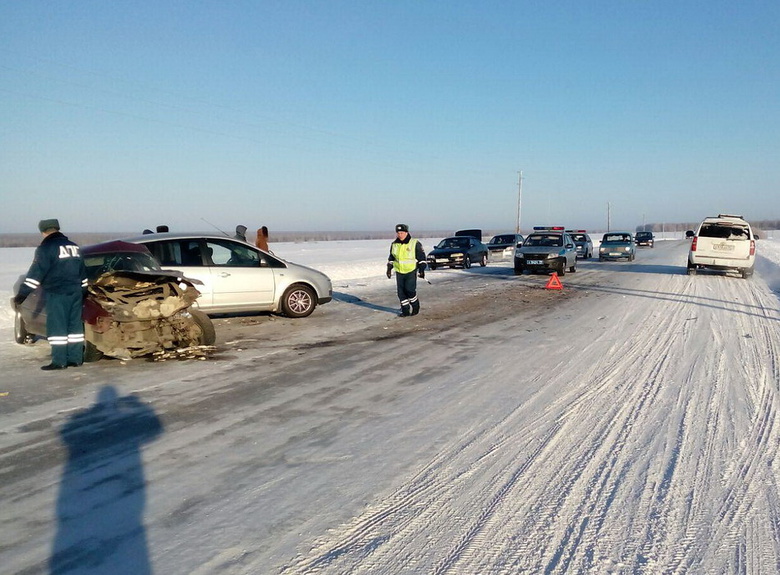В ДТП на трассе в Томской области пострадала годовалая девочка