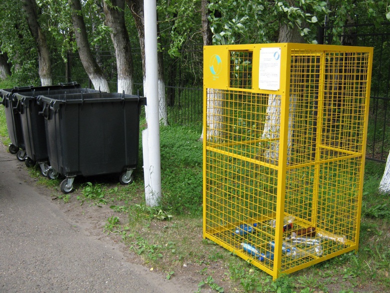 Уже 300 емкостей для раздельного сбора мусора установлено в Томске