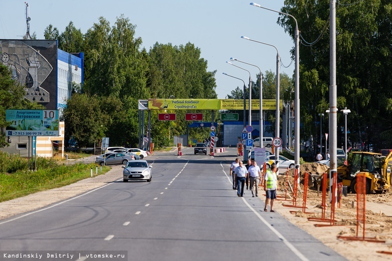 Областное ДРСУ продолжит реконструкцию подъезда к томскому аэропорту