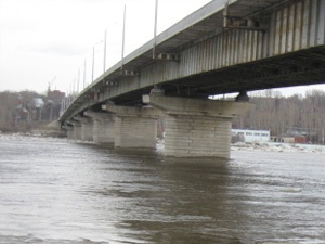 Уровень воды в Томи растет