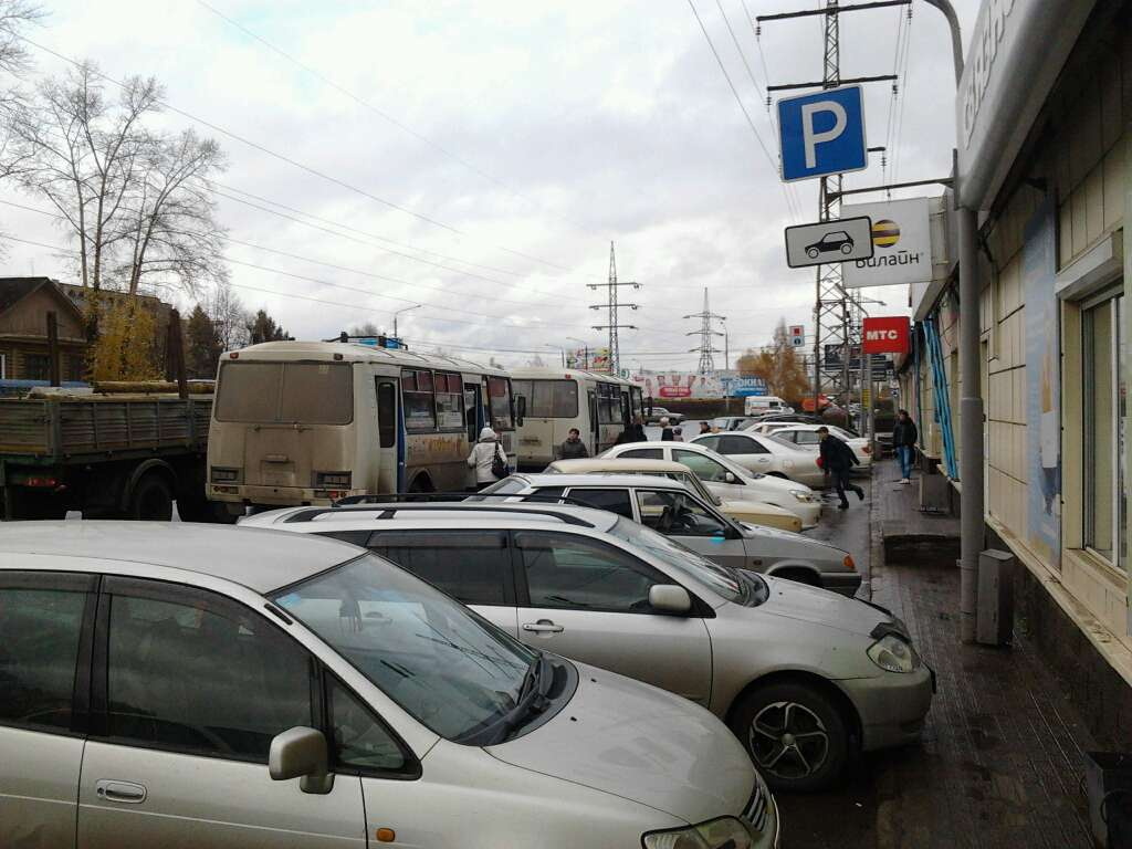 Народные новости: «фиктивная» остановка (фото)