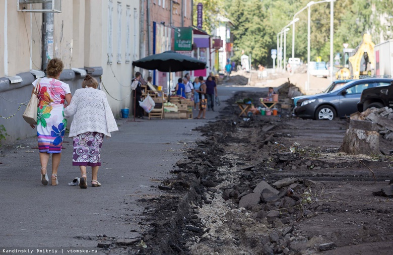 Власти Томска: ремонт на месте рынков на Дзержинке и Плеханова закончат в начале сентября