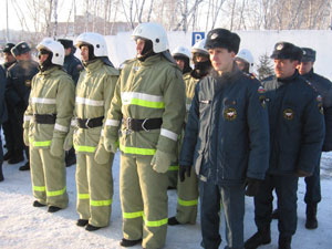 У пожарных — выходной