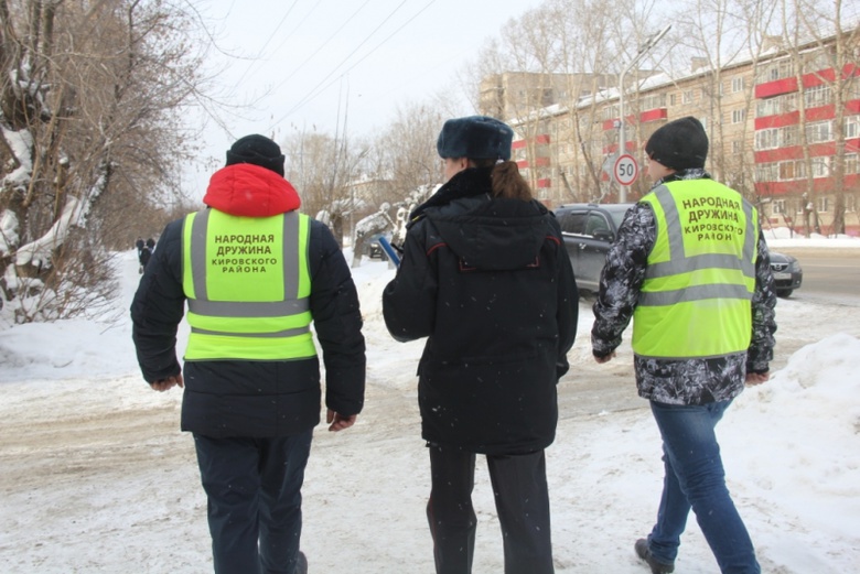 Более 600 нарушений выявили дружинники в 2018г на улицах Томска