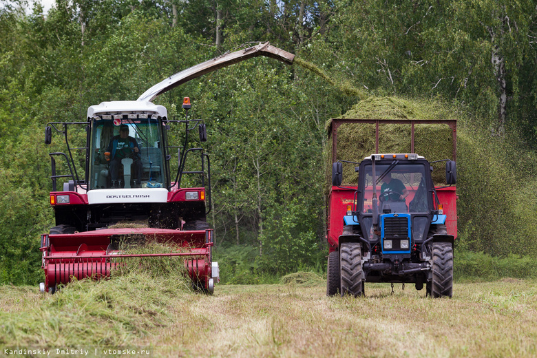 В Томской области урожай убирают быстрее, чем в среднем в СФО