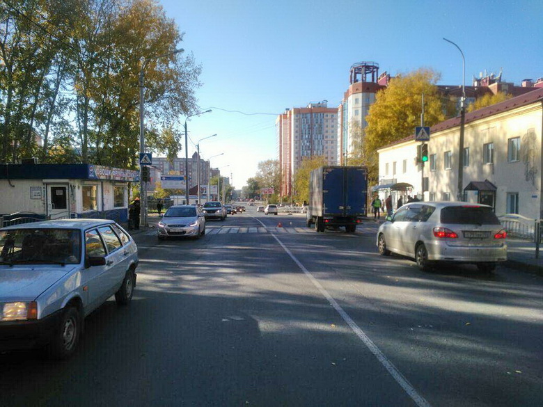 ГИБДД ищет очевидцев наезда патрульного автомобиля на подростка в Томске