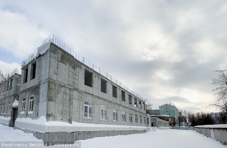 ТГУ ищет компанию, которая за 1,3 млрд руб достроит учебный корпус в центре Томска