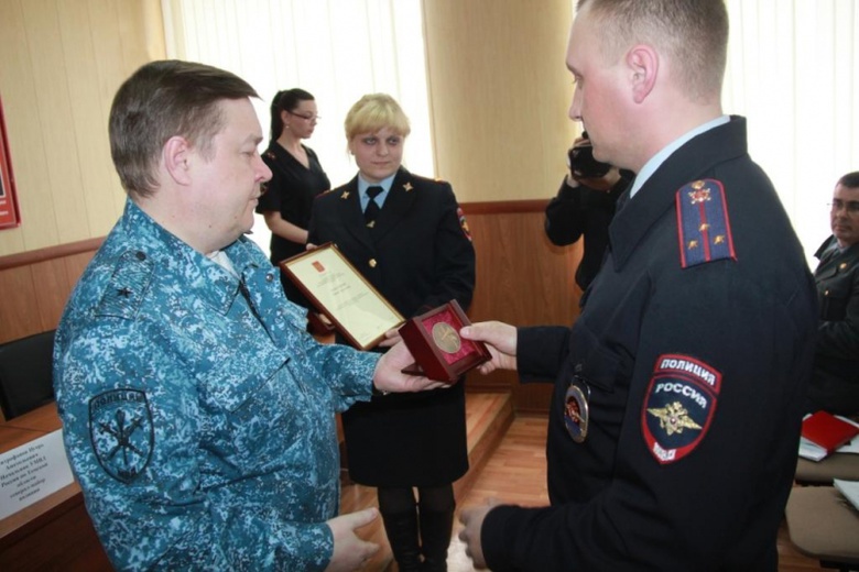 Полицейские в Кожевниково награждены за подготовку и проведение Олимпиады в Сочи