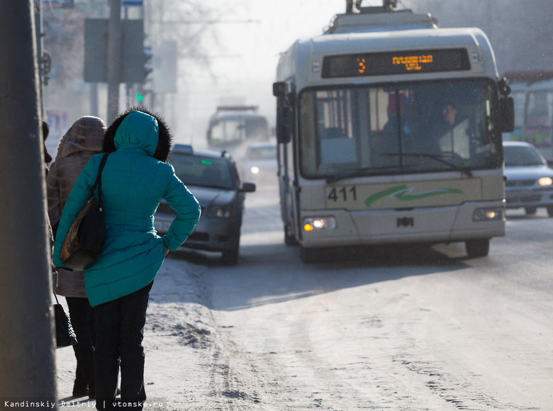 Движение троллейбусов и трамваев в центре Томска возобновлено