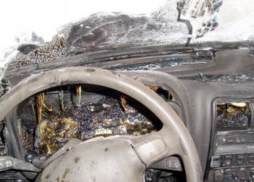 С конца осени в регионе горели уже 45 автомобилей