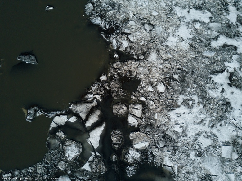 Ледоход на Оби достиг села Парабель в Томской области