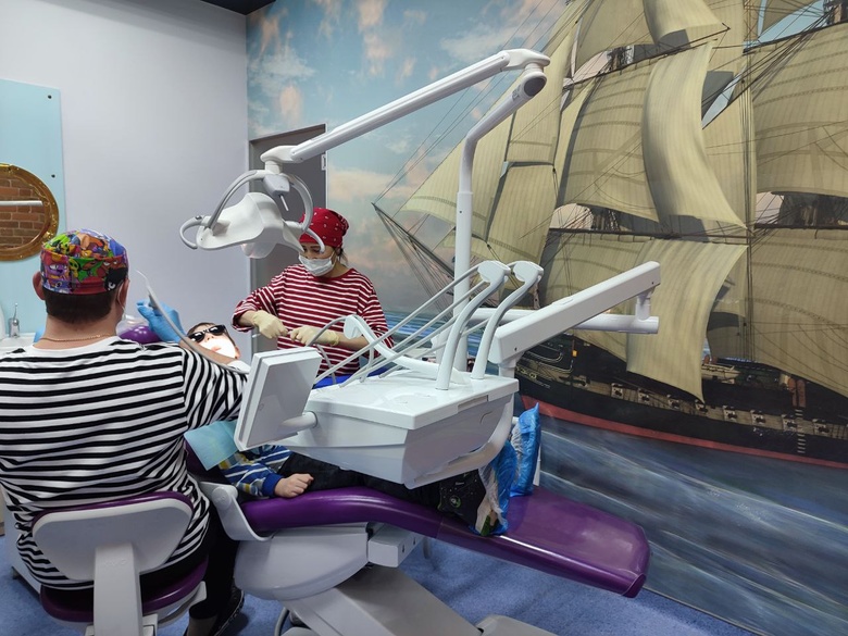 Кабинет для юных пиратов, которым надо вылечить зубы, открыли в томской клинике