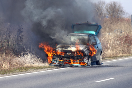 С начала года в Томске от огня пострадали более 70 автомобилей